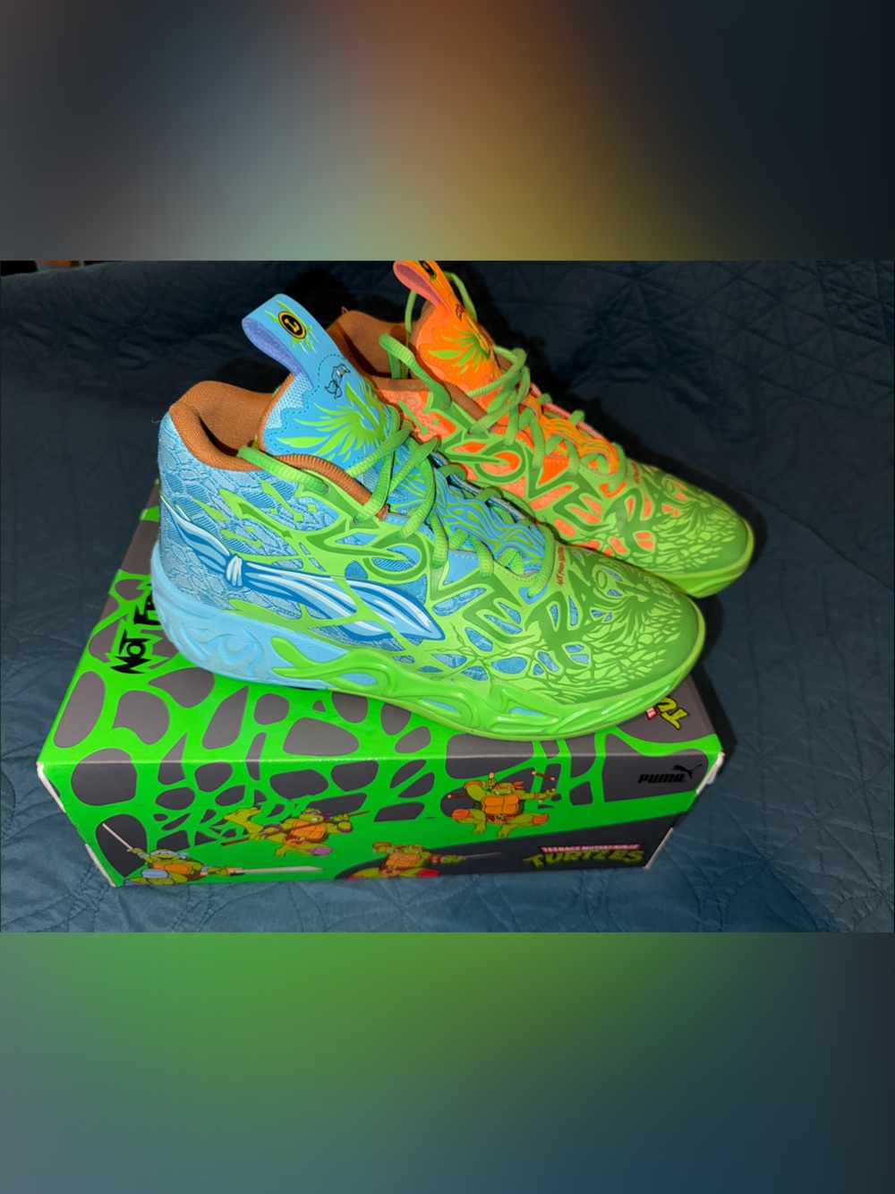 Puma Melo TMNT Basketball Sneakers MB.04